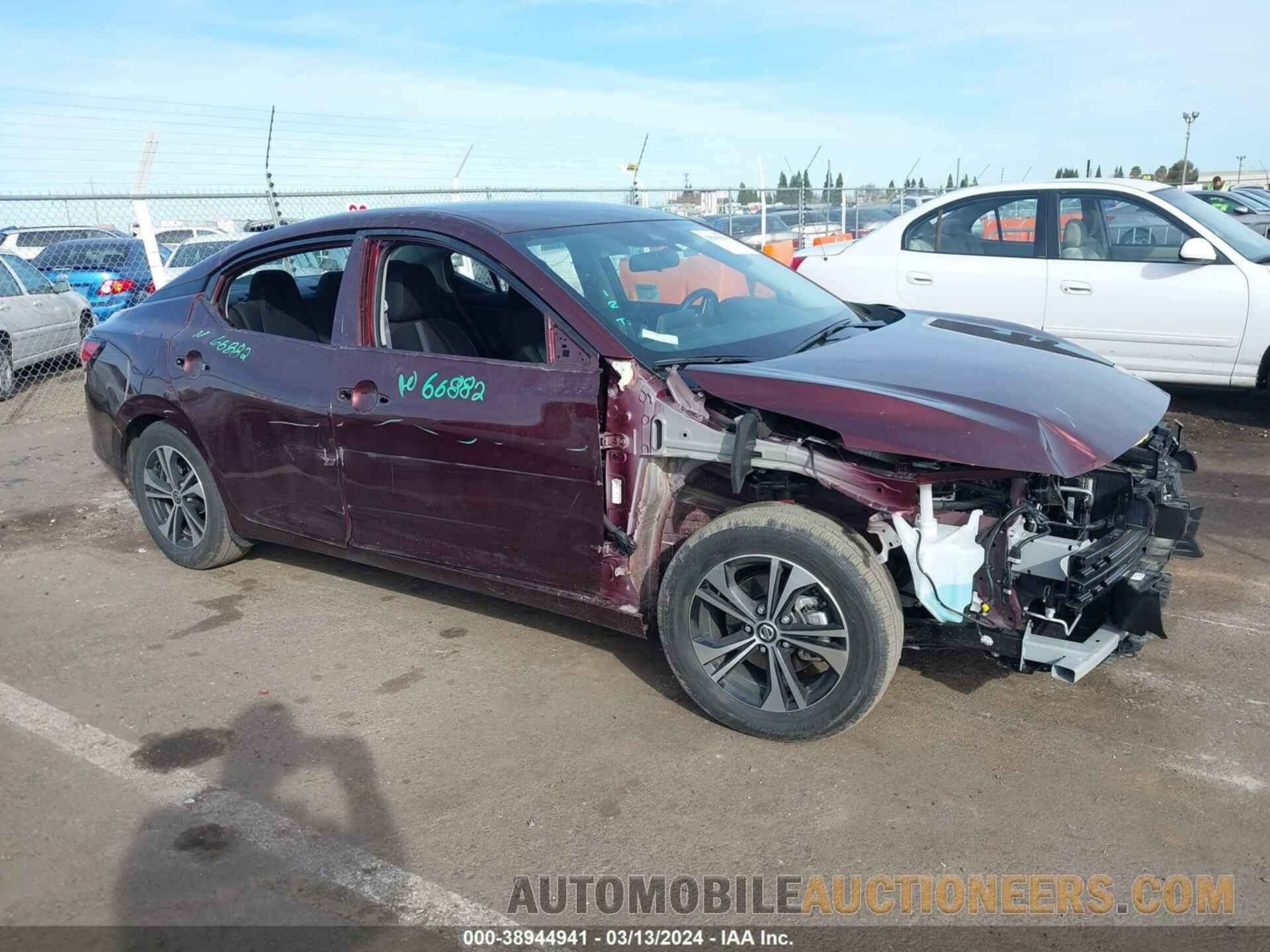 3N1AB8CVXPY321678 NISSAN SENTRA 2023