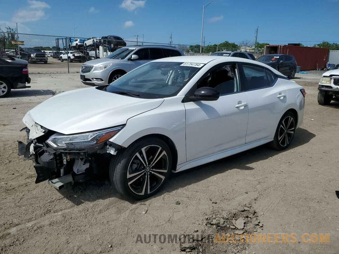 3N1AB8DV0NY209953 NISSAN SENTRA 2022