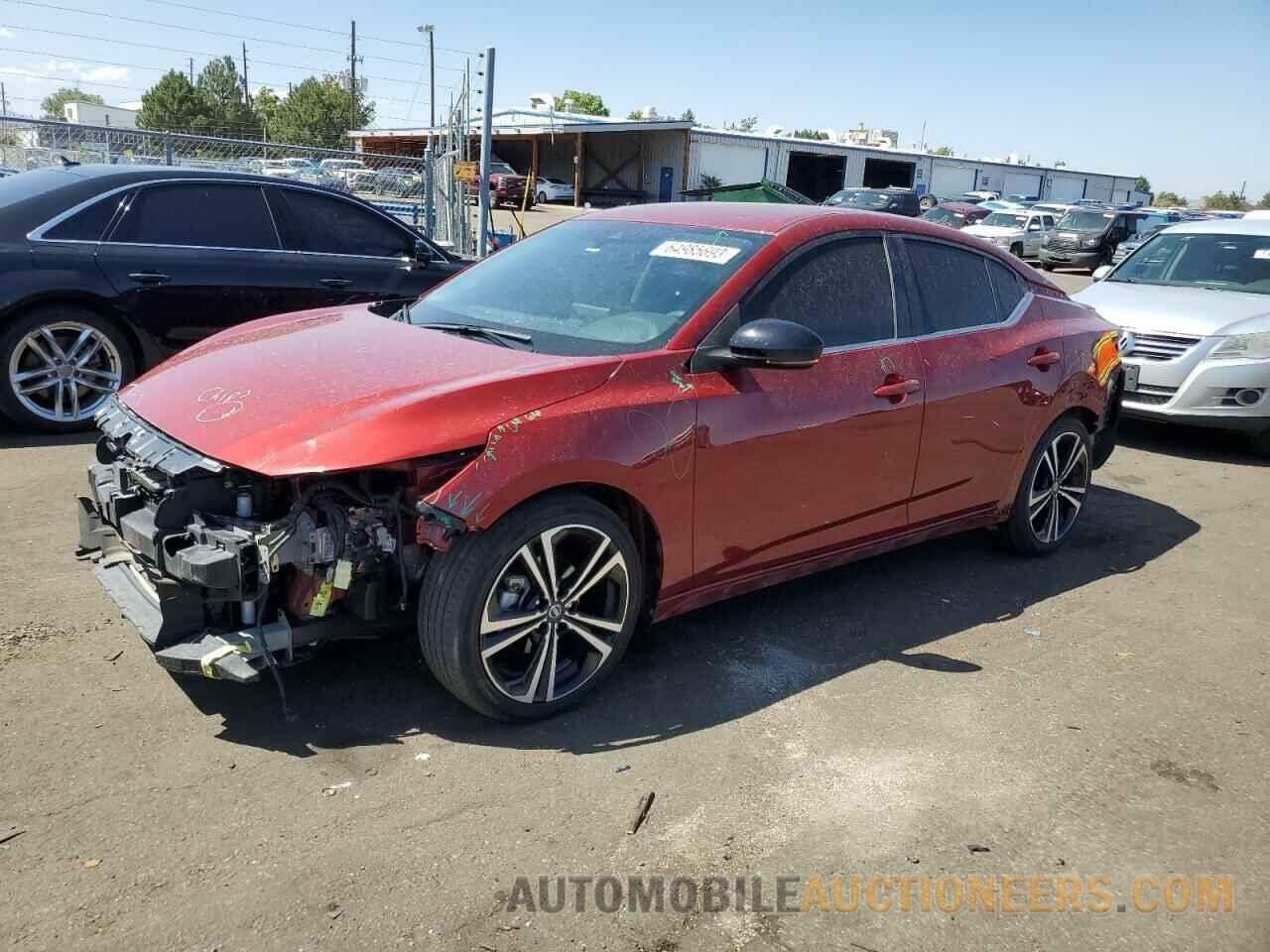 3N1AB8DV0NY256674 NISSAN SENTRA 2022