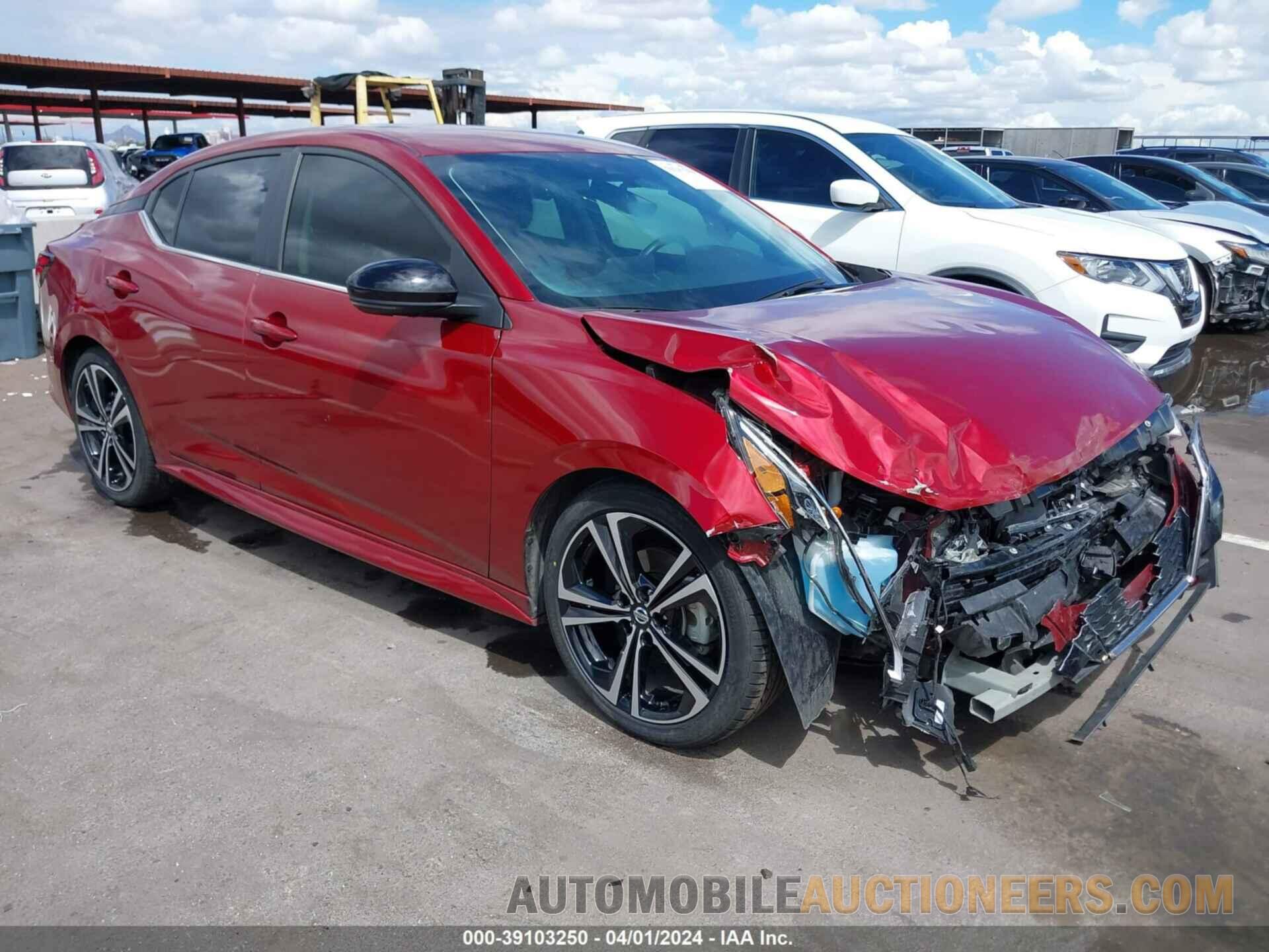 3N1AB8DV1LY293116 NISSAN SENTRA 2020