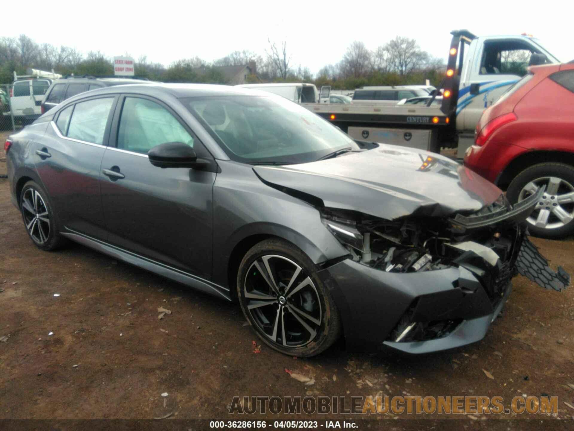 3N1AB8DV1NY284547 NISSAN SENTRA 2022