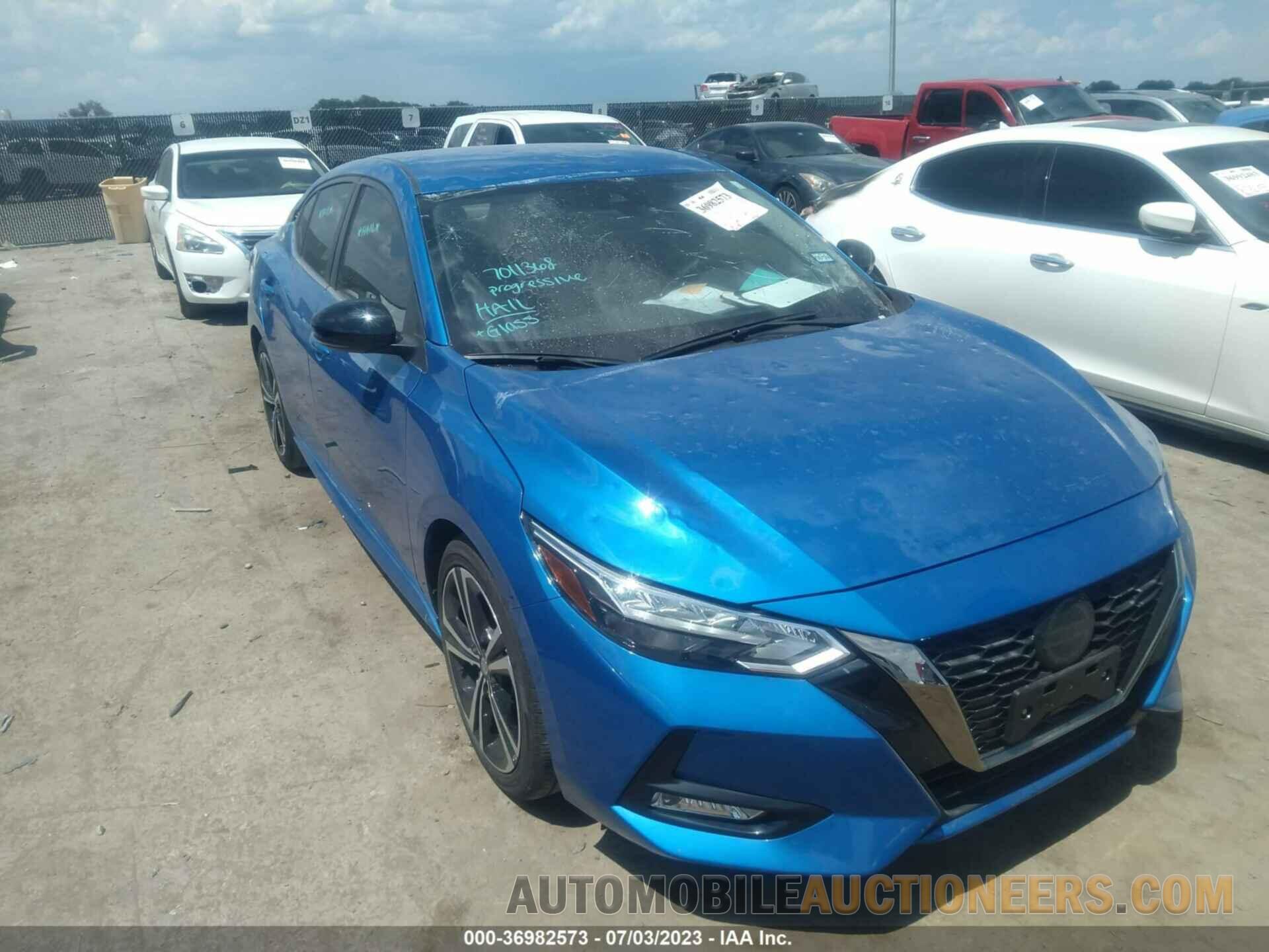 3N1AB8DV2NY275520 NISSAN SENTRA 2022