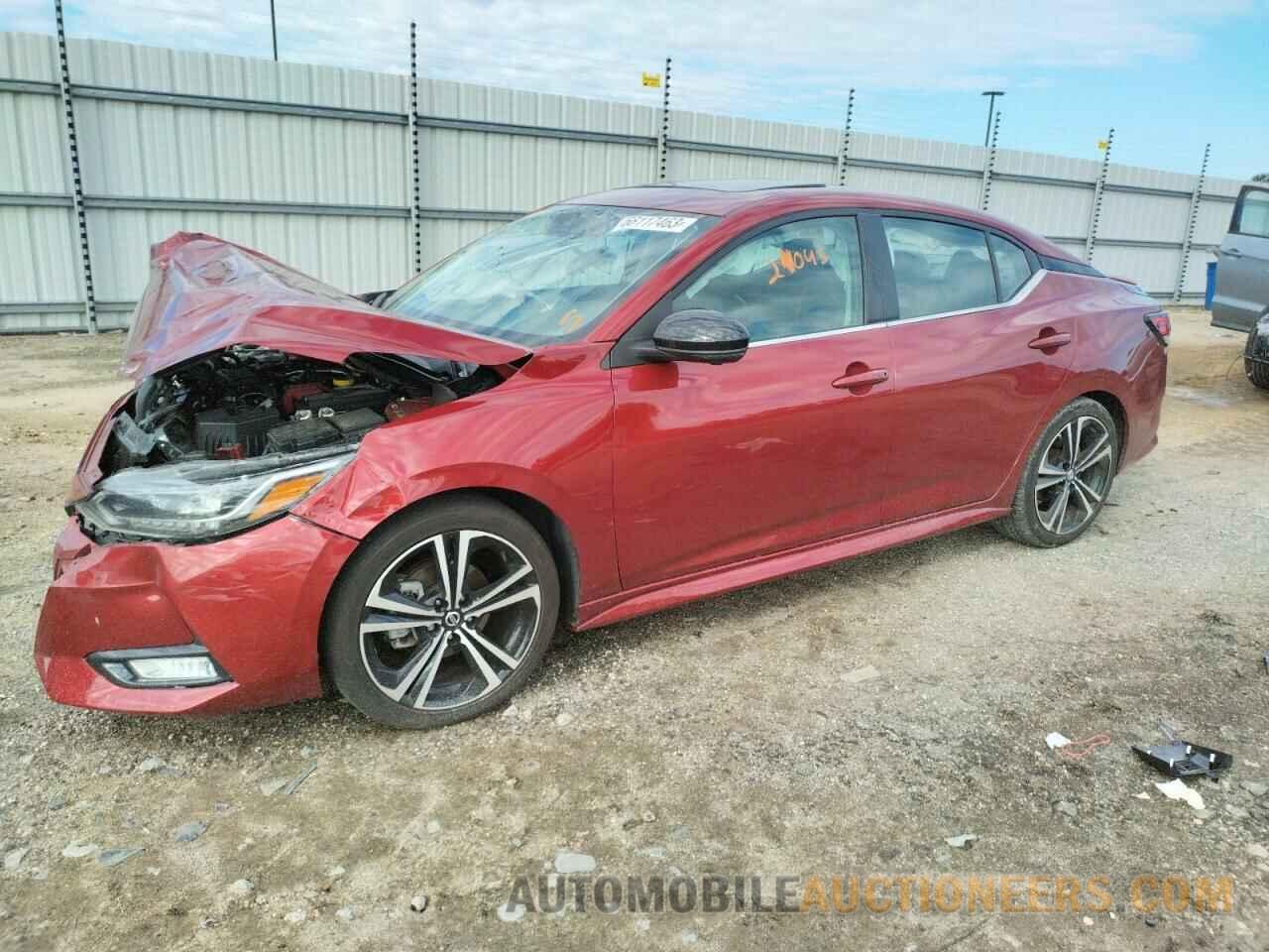 3N1AB8DV2NY278126 NISSAN SENTRA 2022