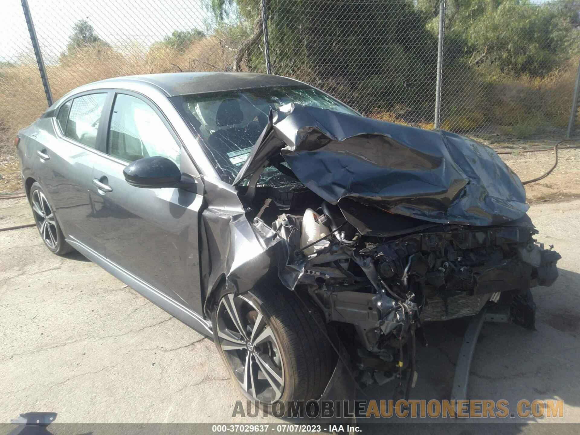 3N1AB8DV2NY295489 NISSAN SENTRA 2022