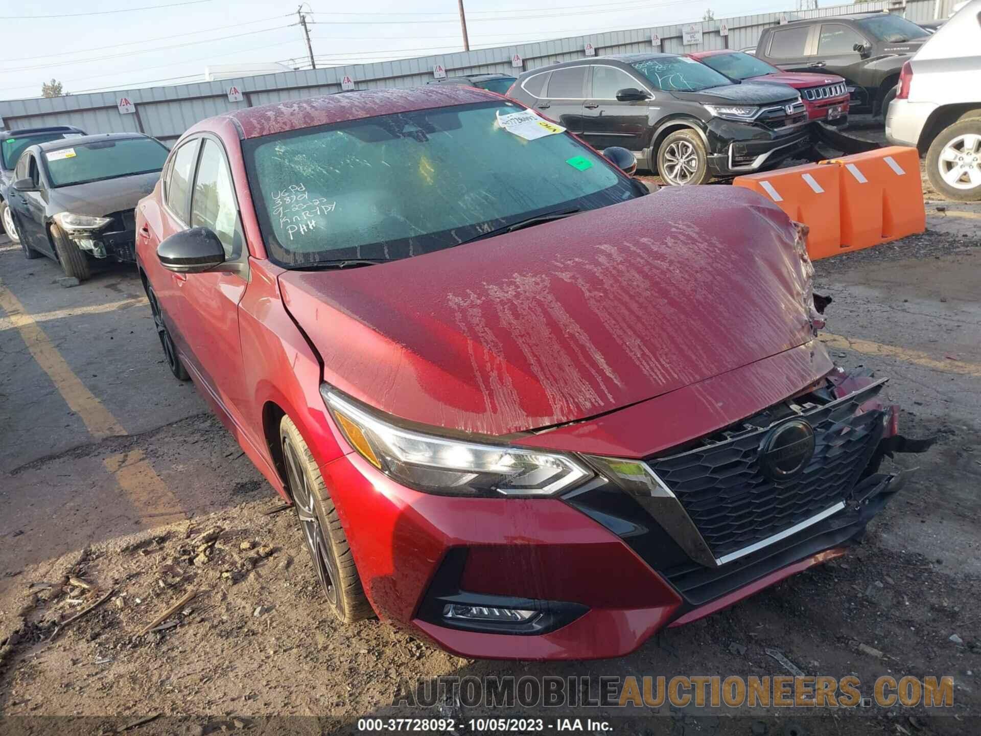 3N1AB8DV2NY295508 NISSAN SENTRA 2022