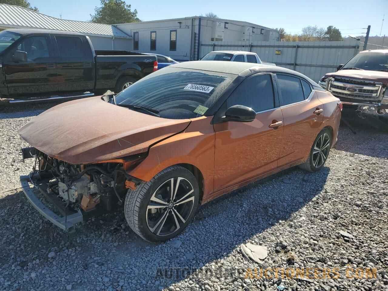 3N1AB8DV3NY237309 NISSAN SENTRA 2022