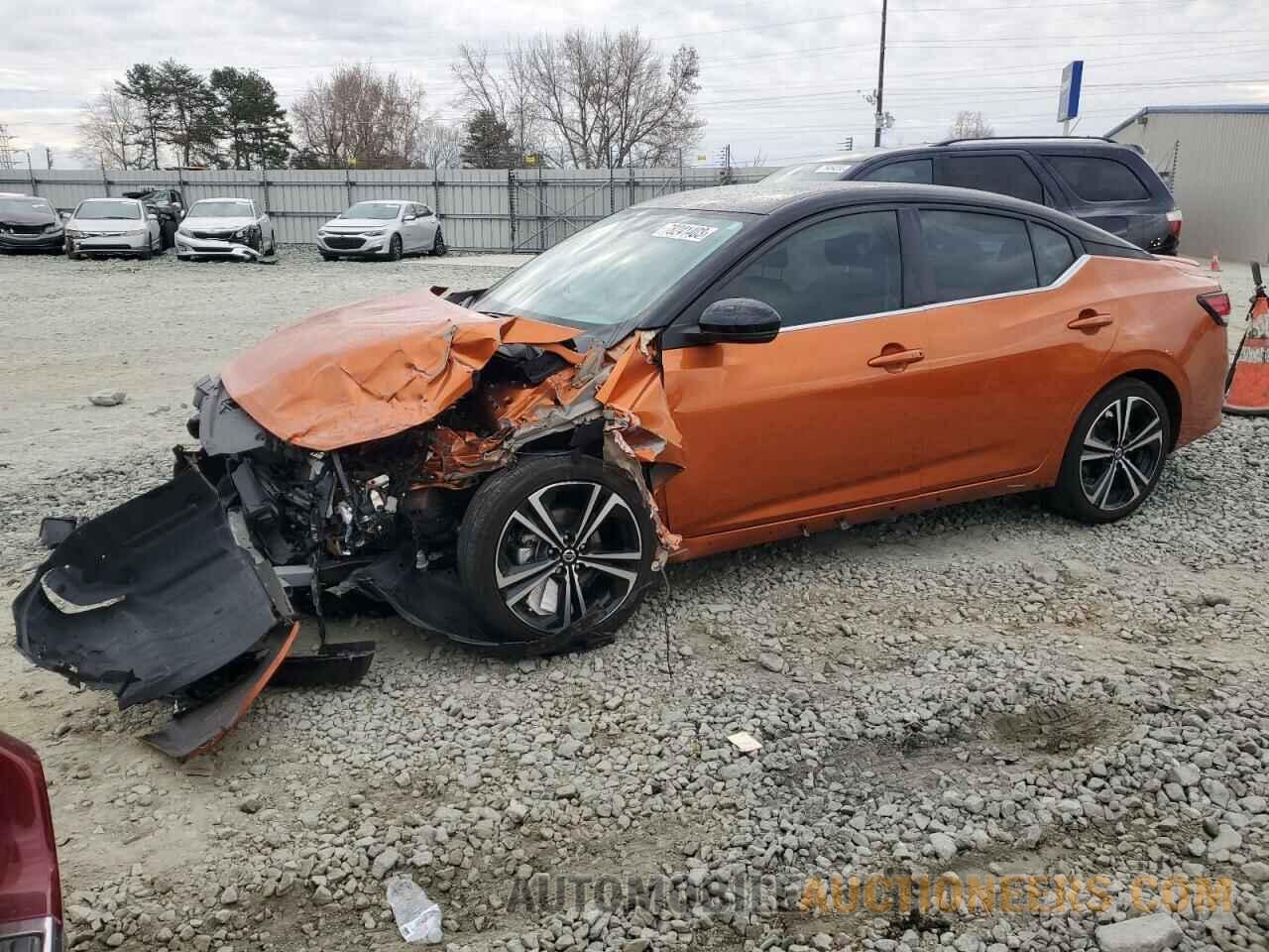 3N1AB8DV3NY299132 NISSAN SENTRA 2022