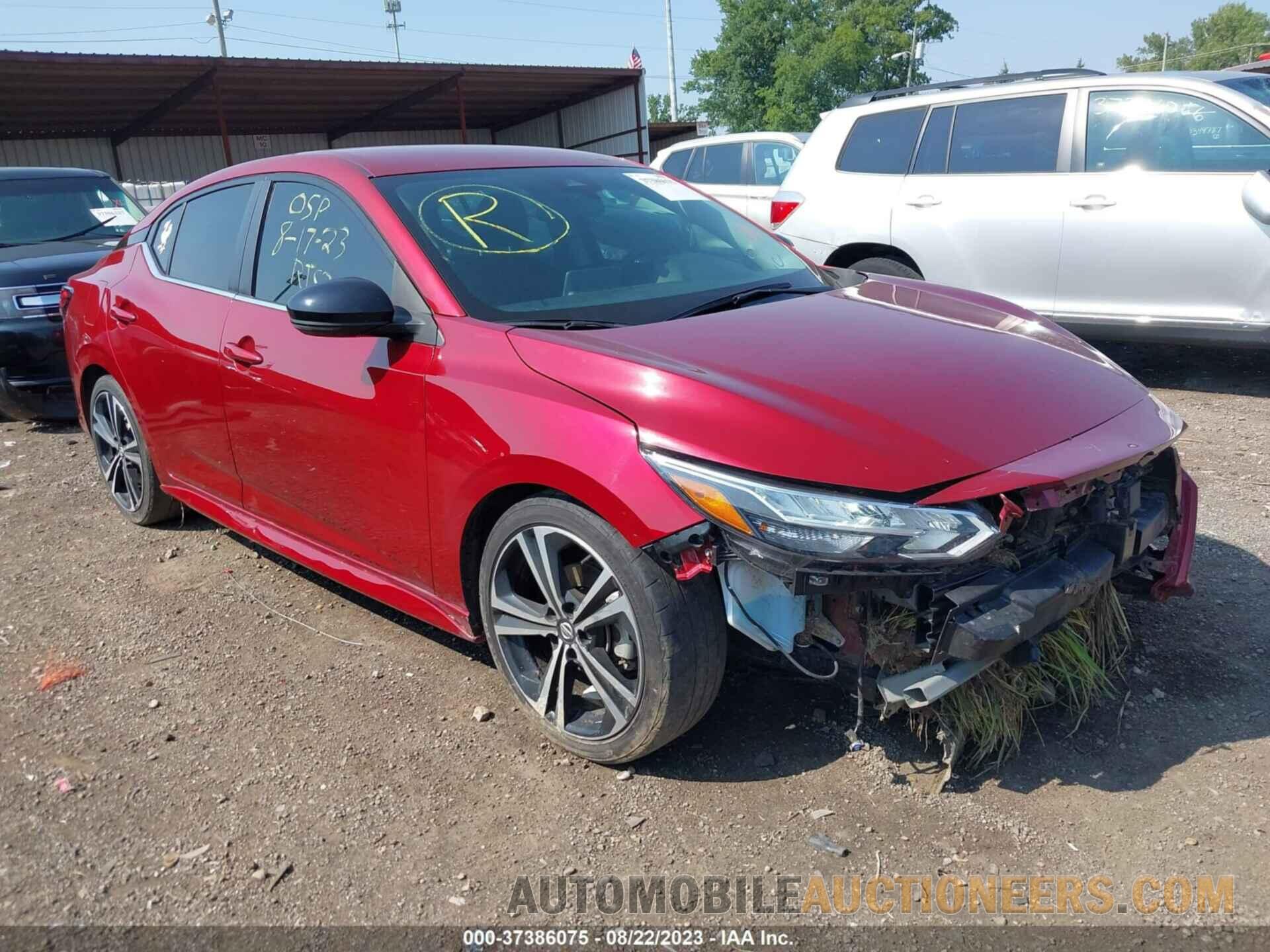 3N1AB8DV5LY240189 NISSAN SENTRA 2020