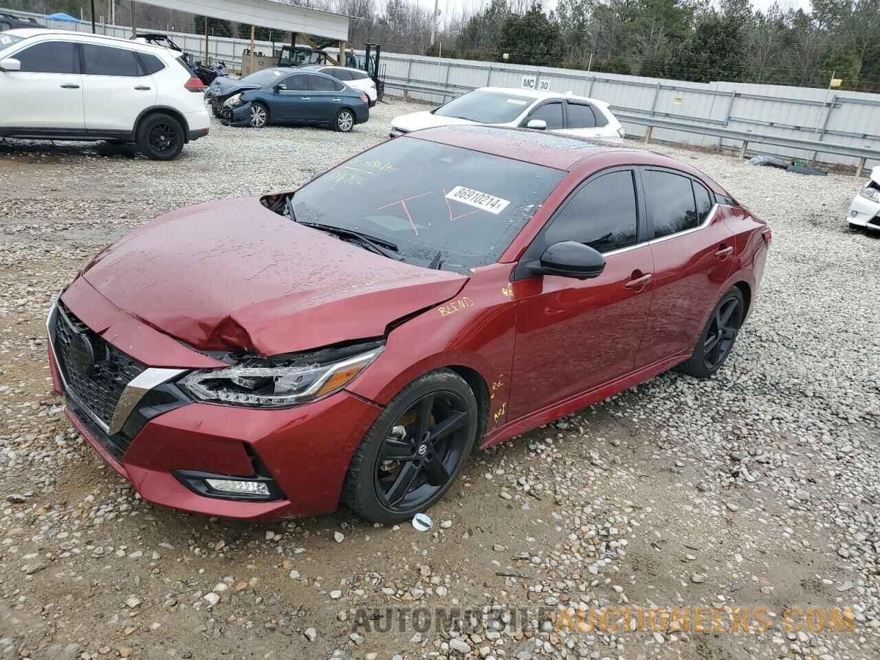 3N1AB8DV5NY203517 NISSAN SENTRA 2022