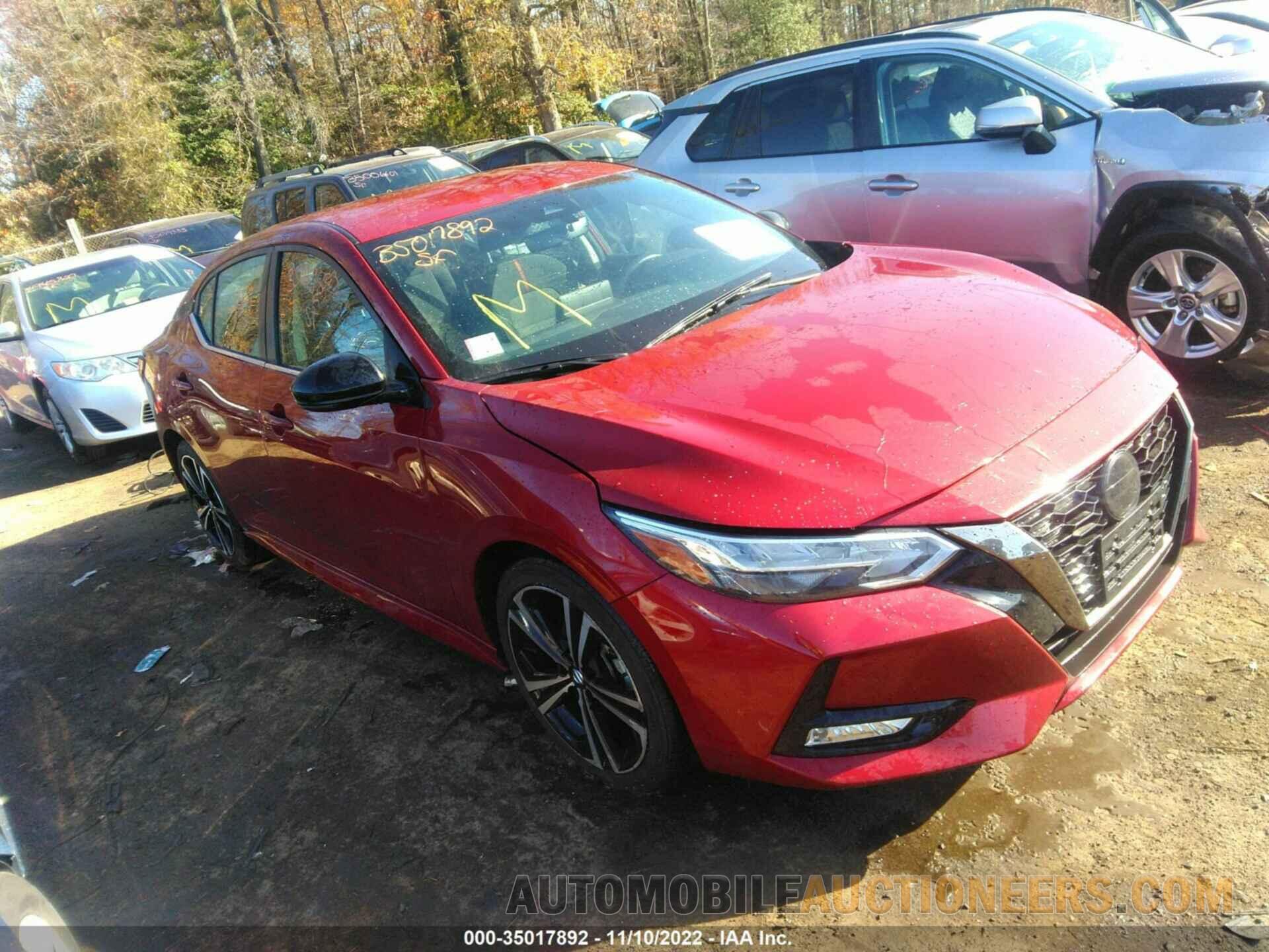 3N1AB8DV6NY252273 NISSAN SENTRA 2022