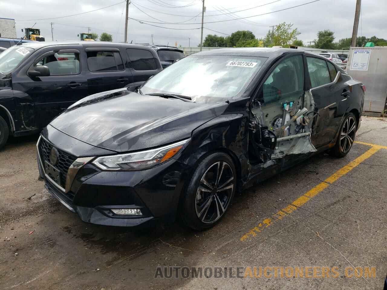 3N1AB8DV6NY316747 NISSAN SENTRA 2022