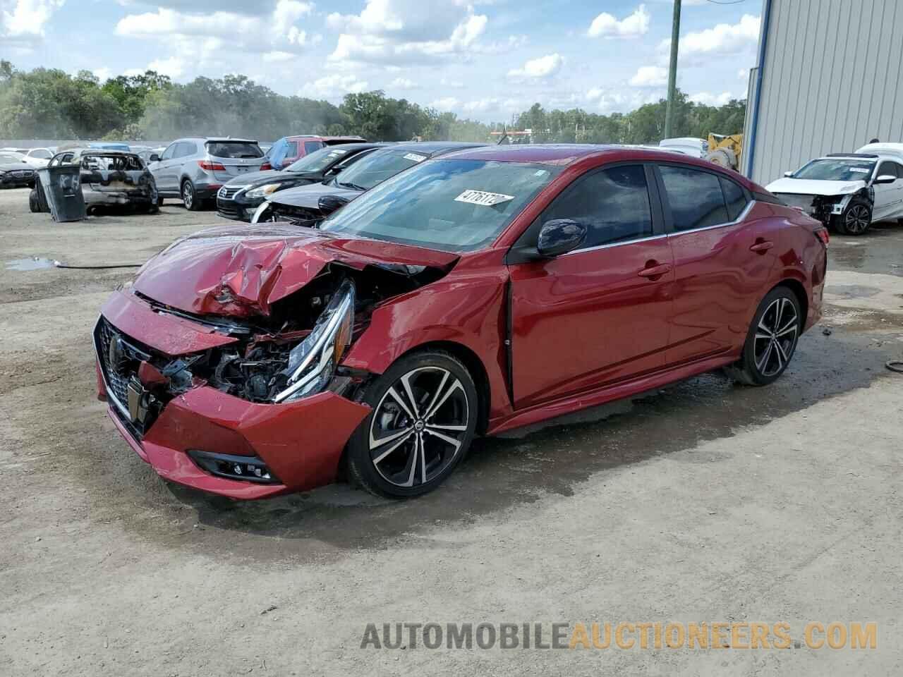 3N1AB8DV7LY256295 NISSAN SENTRA 2020