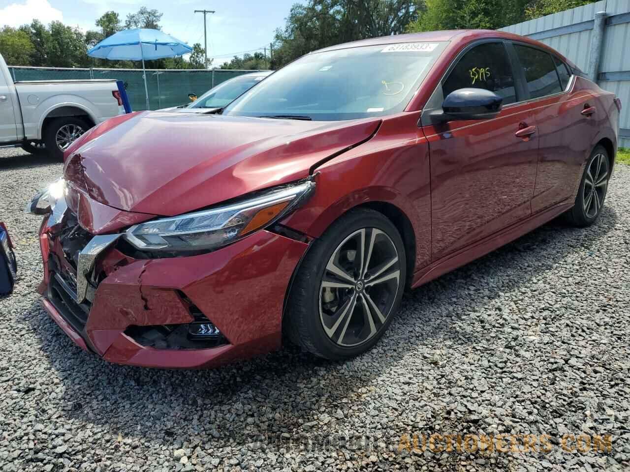 3N1AB8DV7NY213112 NISSAN SENTRA 2022