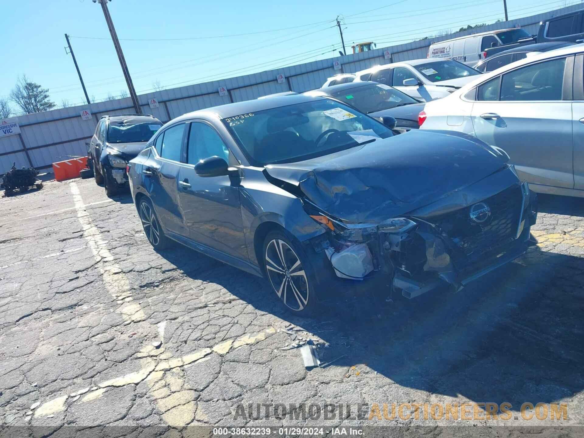 3N1AB8DV7NY318555 NISSAN SENTRA 2022