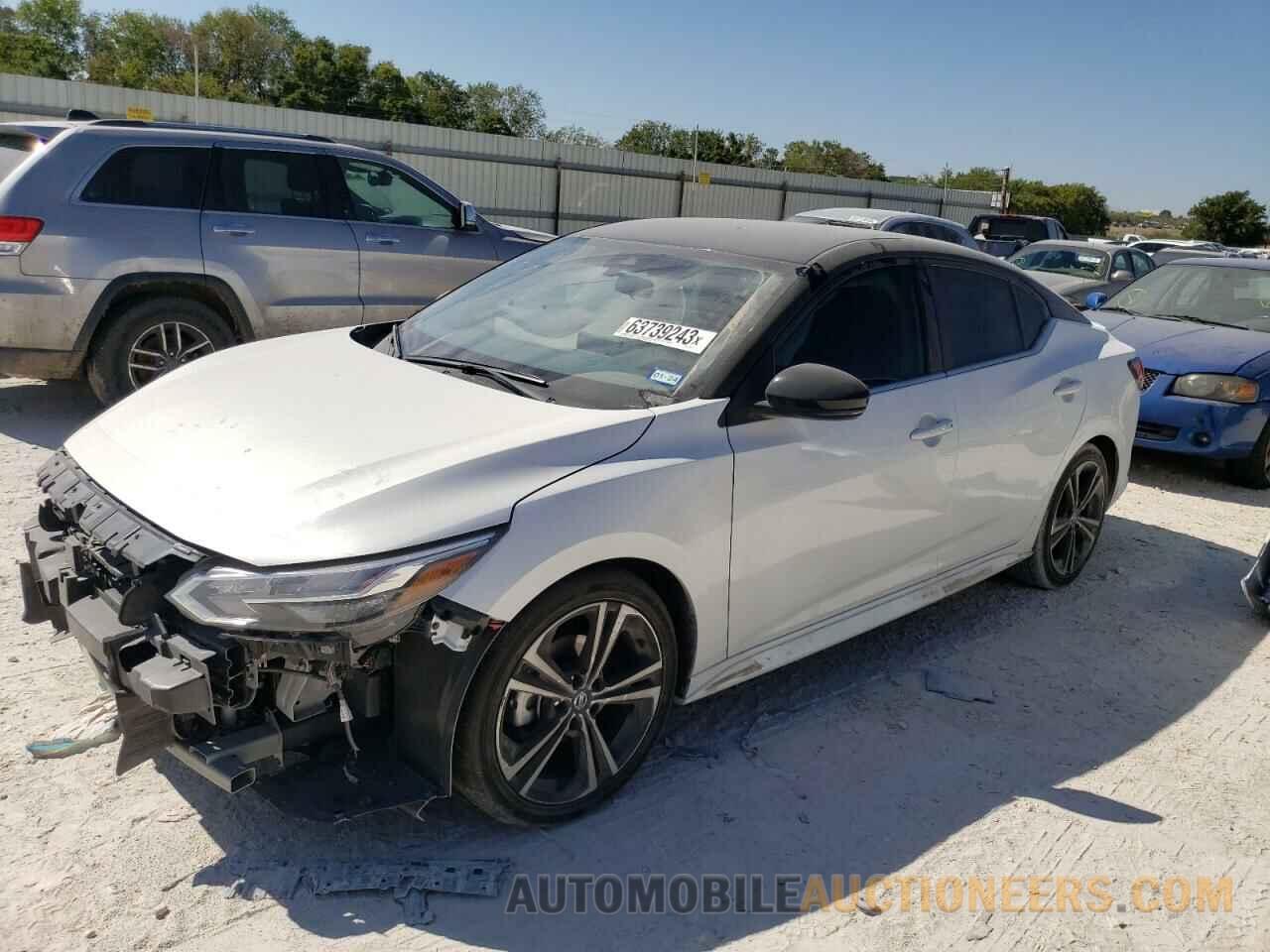 3N1AB8DV8NY235345 NISSAN SENTRA 2022