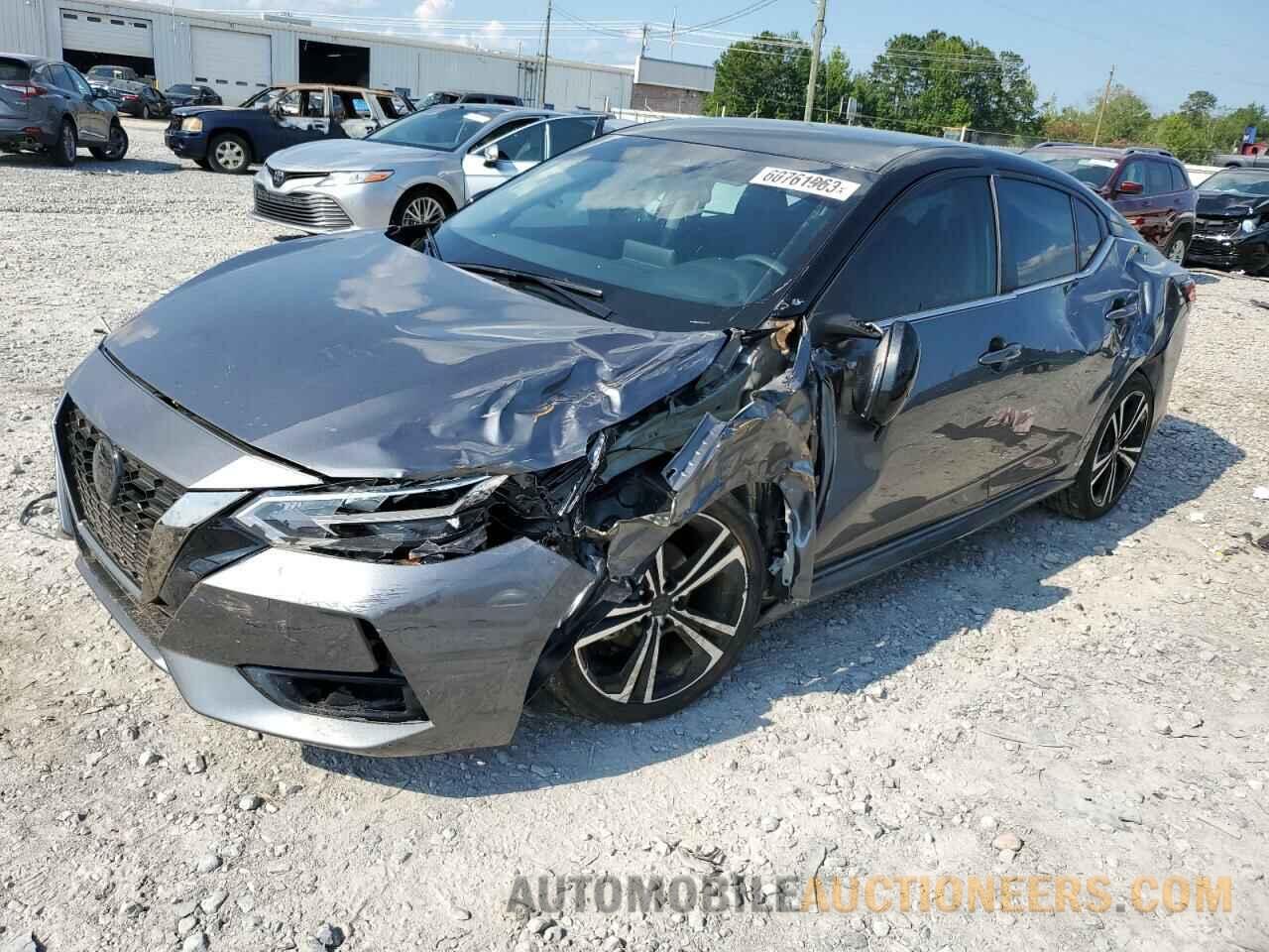 3N1AB8DV8NY291706 NISSAN SENTRA 2022