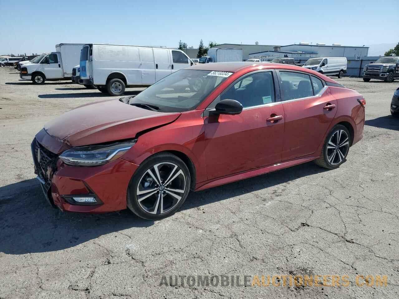 3N1AB8DV8NY320654 NISSAN SENTRA 2022