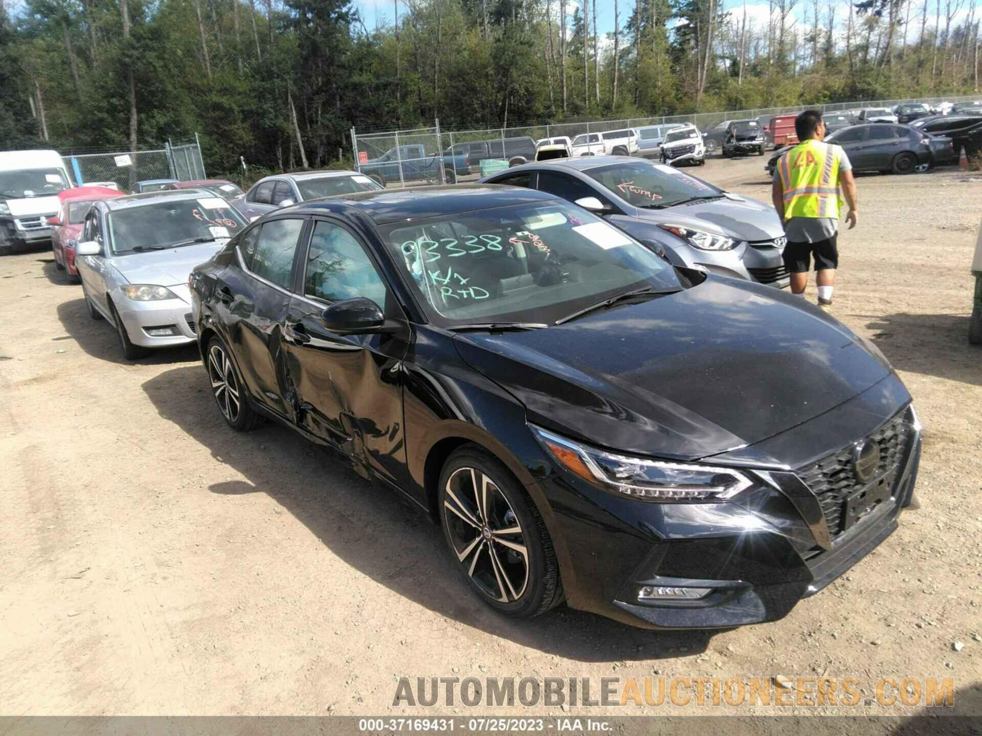 3N1AB8DV8NY321559 NISSAN SENTRA 2022