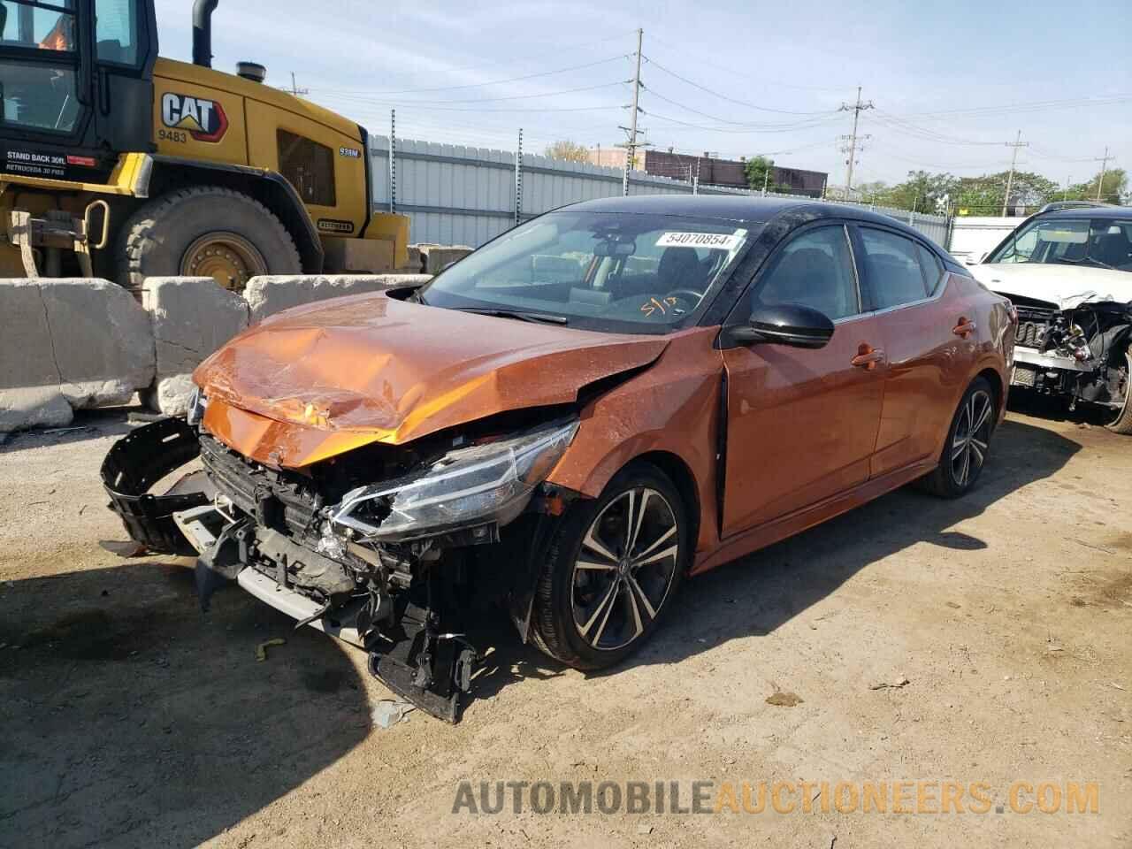 3N1AB8DV9NY214360 NISSAN SENTRA 2022