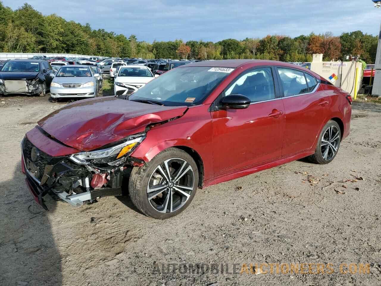 3N1AB8DV9NY253157 NISSAN SENTRA 2022