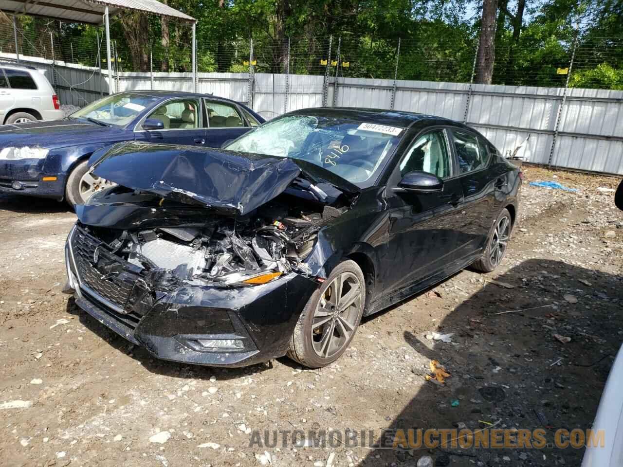 3N1AB8DV9NY308416 NISSAN SENTRA 2022