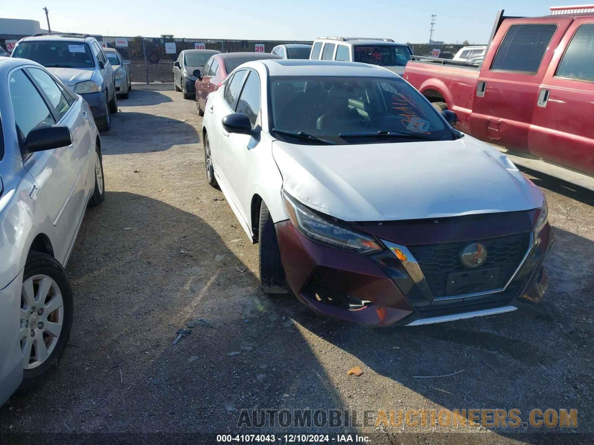 3N1AB8DVXMY321612 NISSAN SENTRA 2021