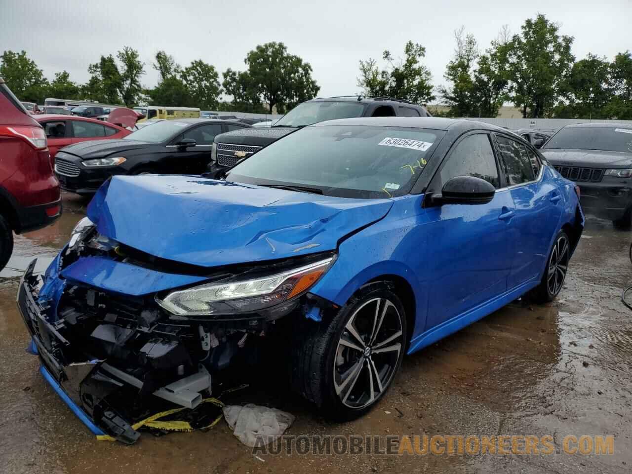 3N1AB8DVXNY257847 NISSAN SENTRA 2022