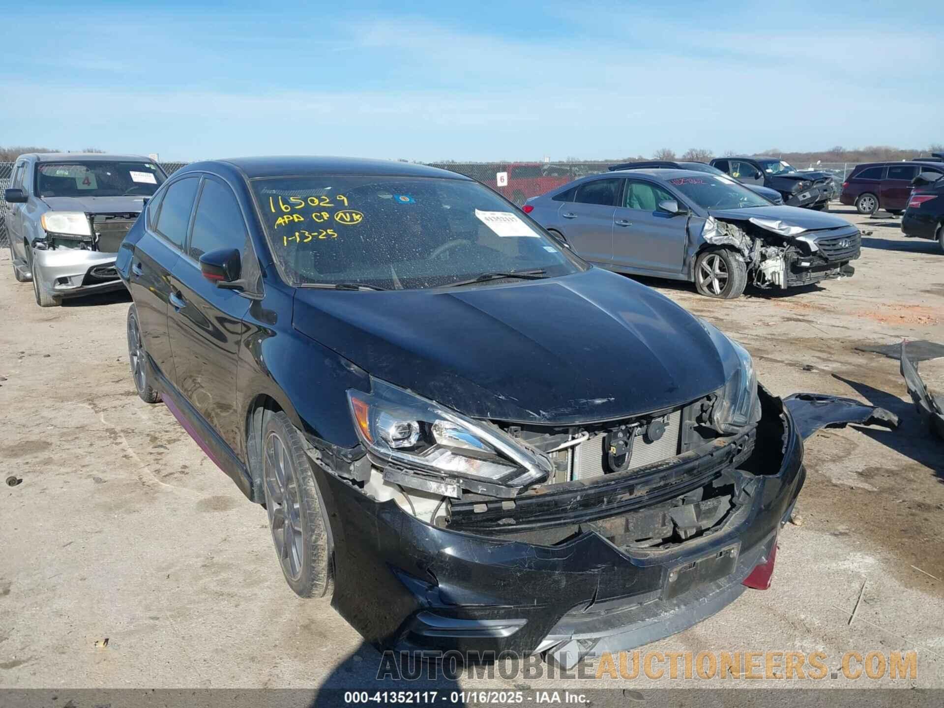 3N1CB7AP0HY376908 NISSAN SENTRA 2017