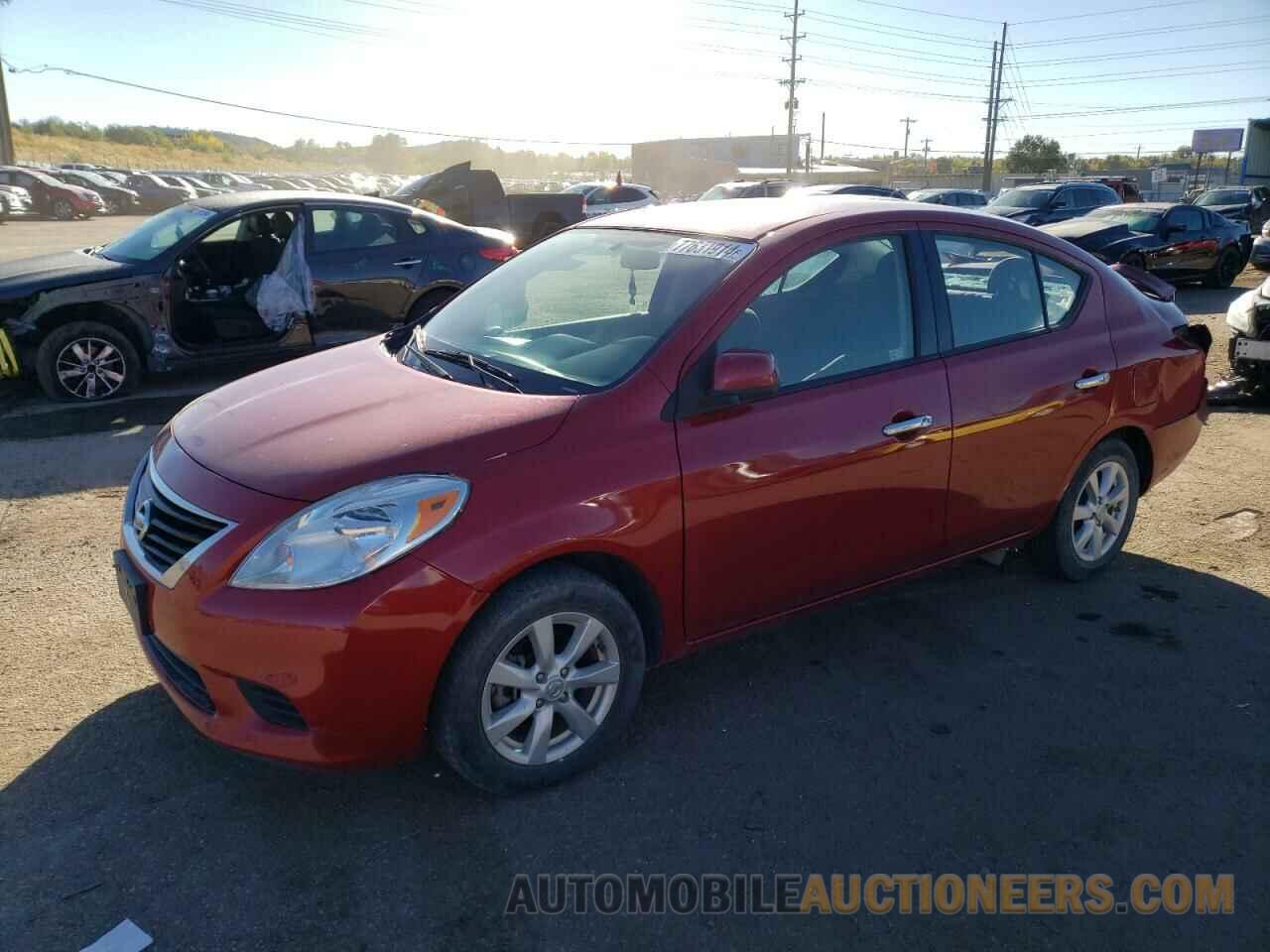 3N1CN7AP0EL818635 NISSAN VERSA 2014