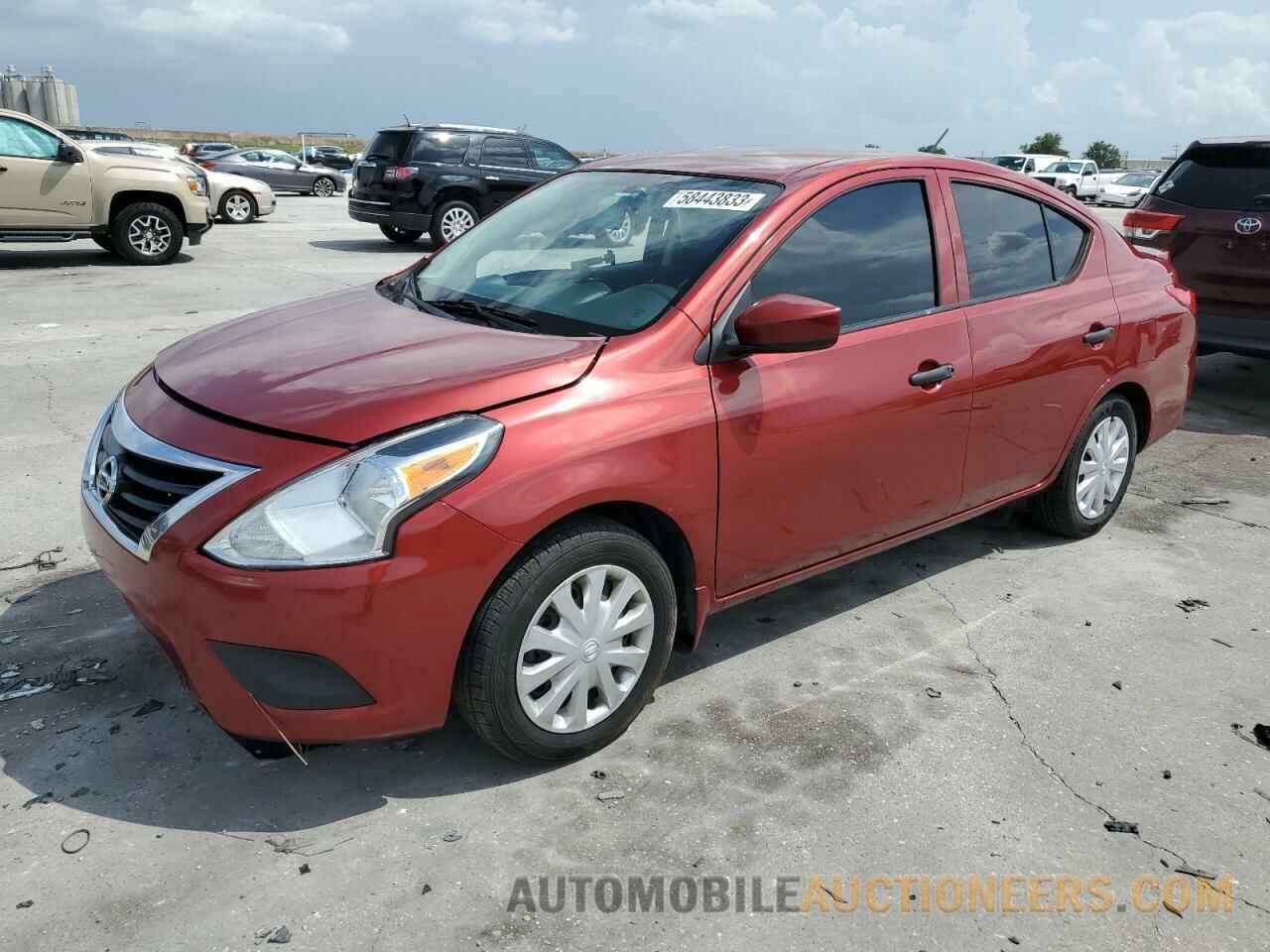 3N1CN7AP0KL841411 NISSAN VERSA 2019