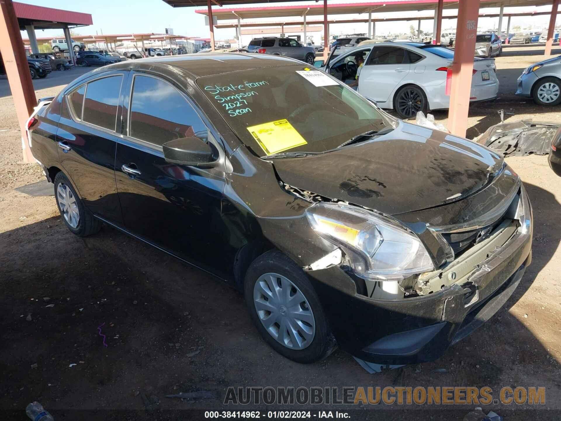 3N1CN7AP0KL845989 NISSAN VERSA 2019