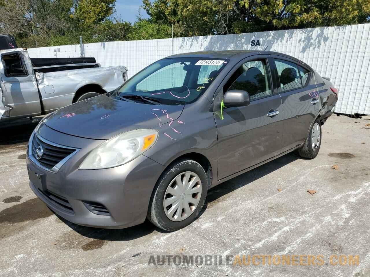 3N1CN7AP1EK462198 NISSAN VERSA 2014