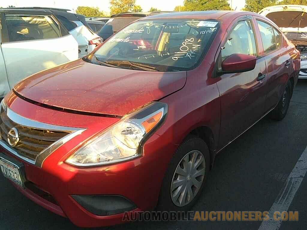 3N1CN7AP1GL911098 Nissan Versa 2016