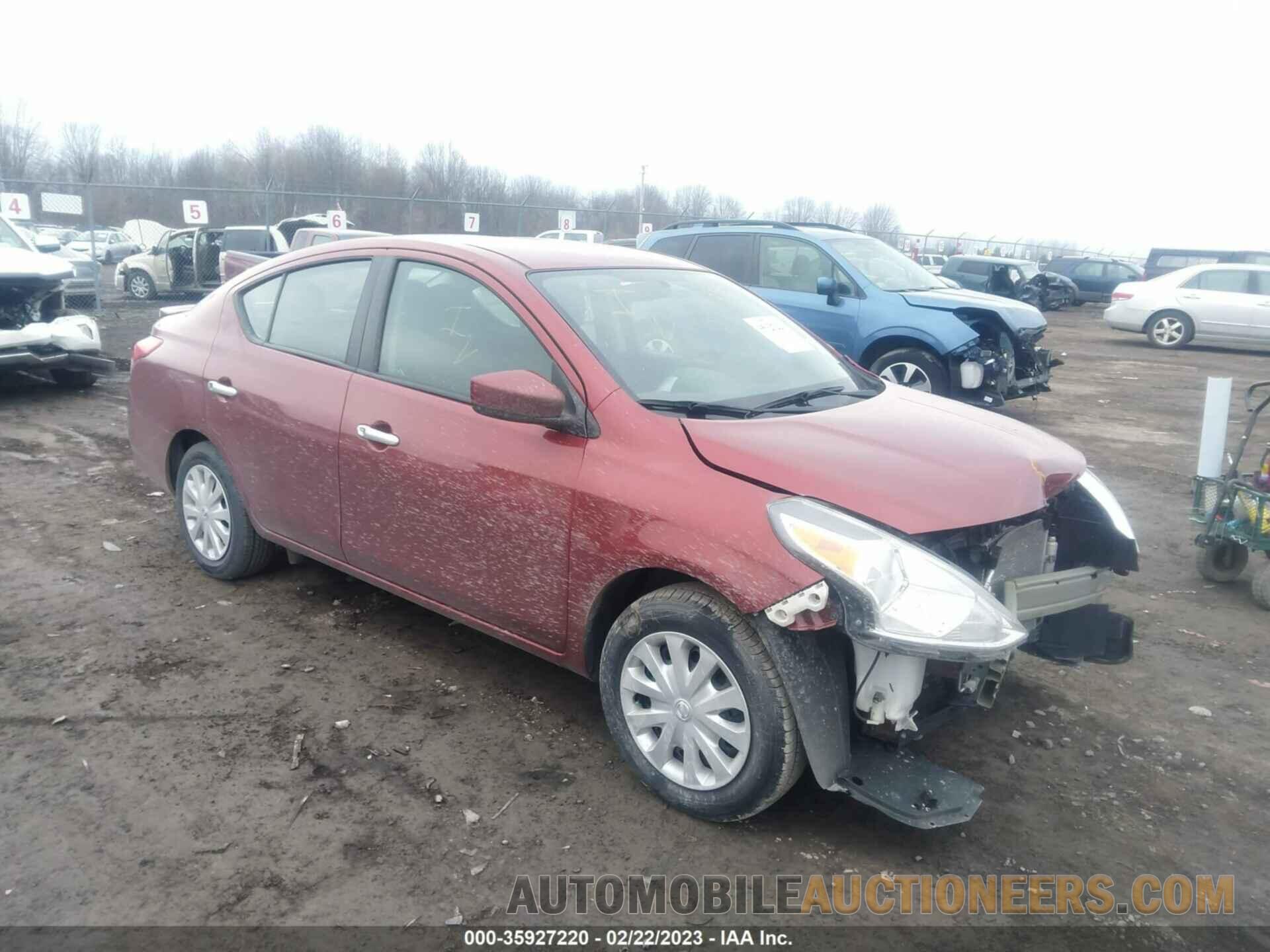 3N1CN7AP1KL871274 NISSAN VERSA SEDAN 2019