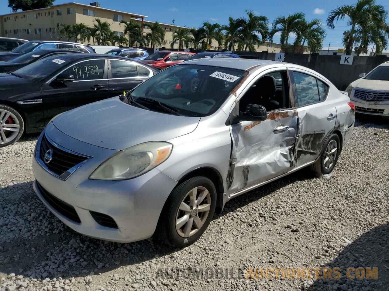 3N1CN7AP2EL818555 NISSAN VERSA 2014