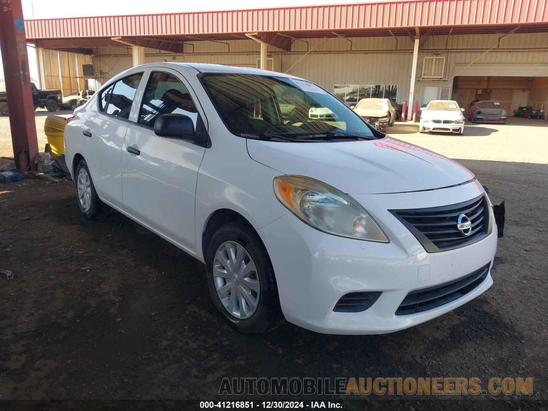 3N1CN7AP2EL839809 NISSAN VERSA 2014