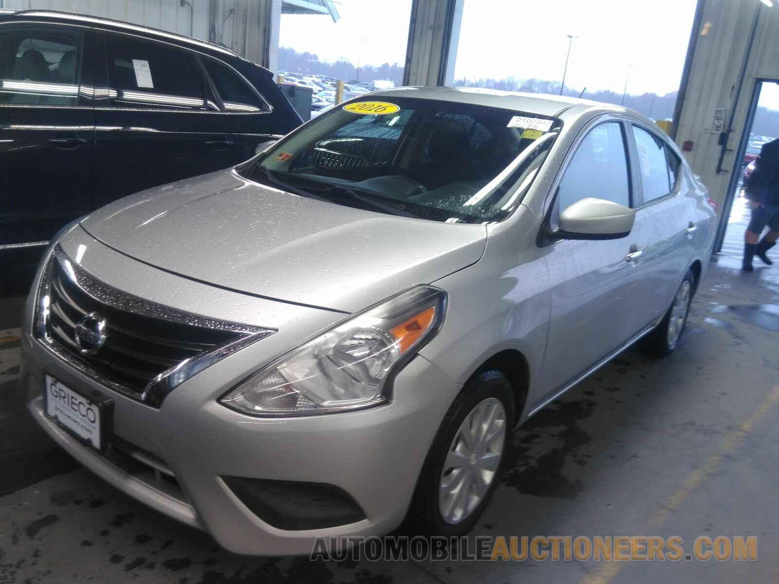 3N1CN7AP3GL857657 Nissan Versa 2016