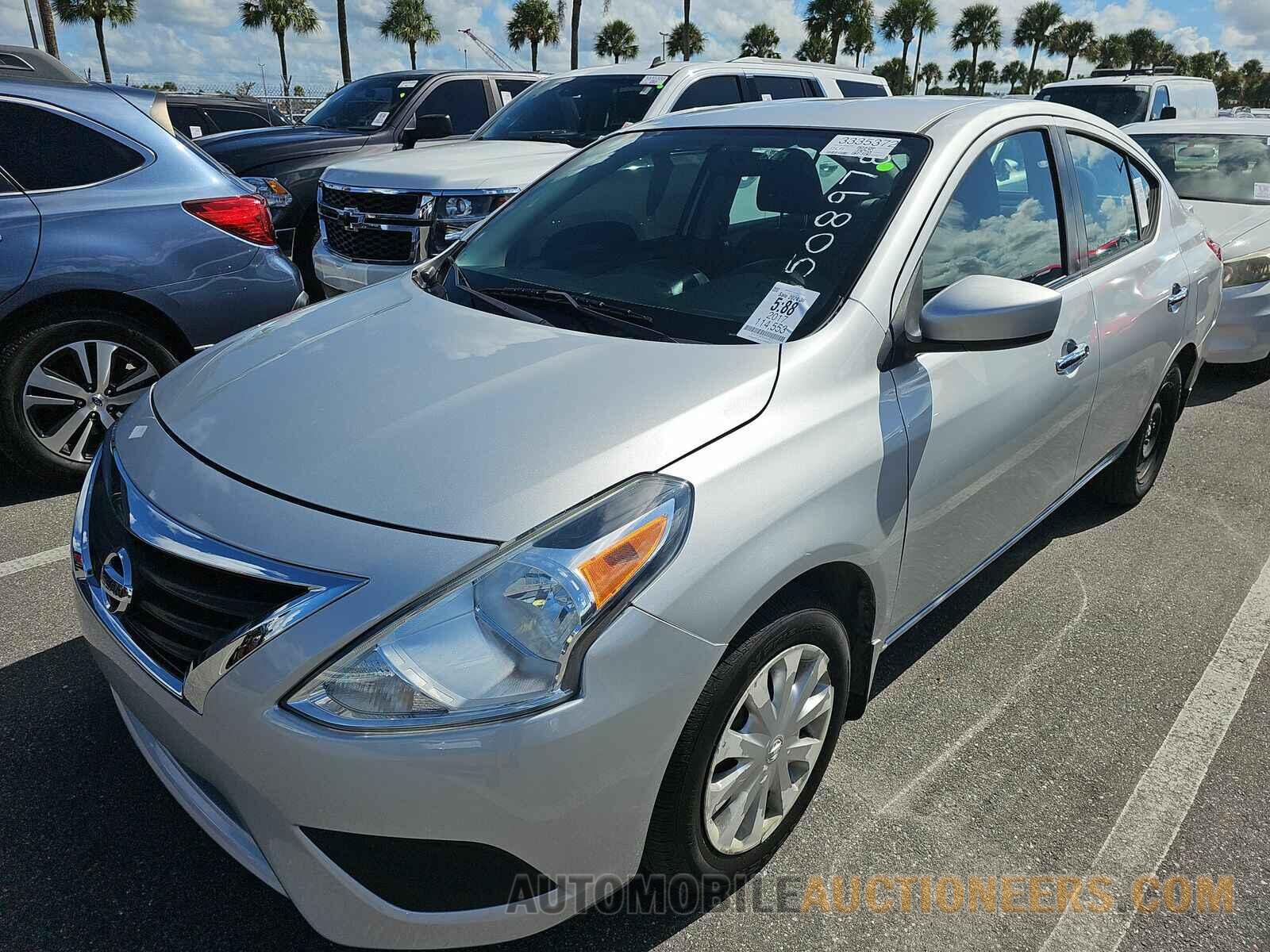 3N1CN7AP3HL833277 Nissan Versa Sedan 2017