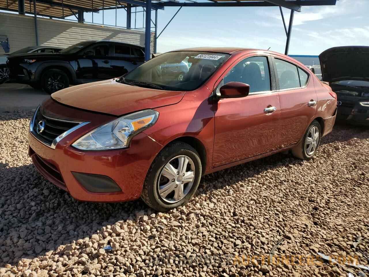 3N1CN7AP3KL850104 NISSAN VERSA 2019