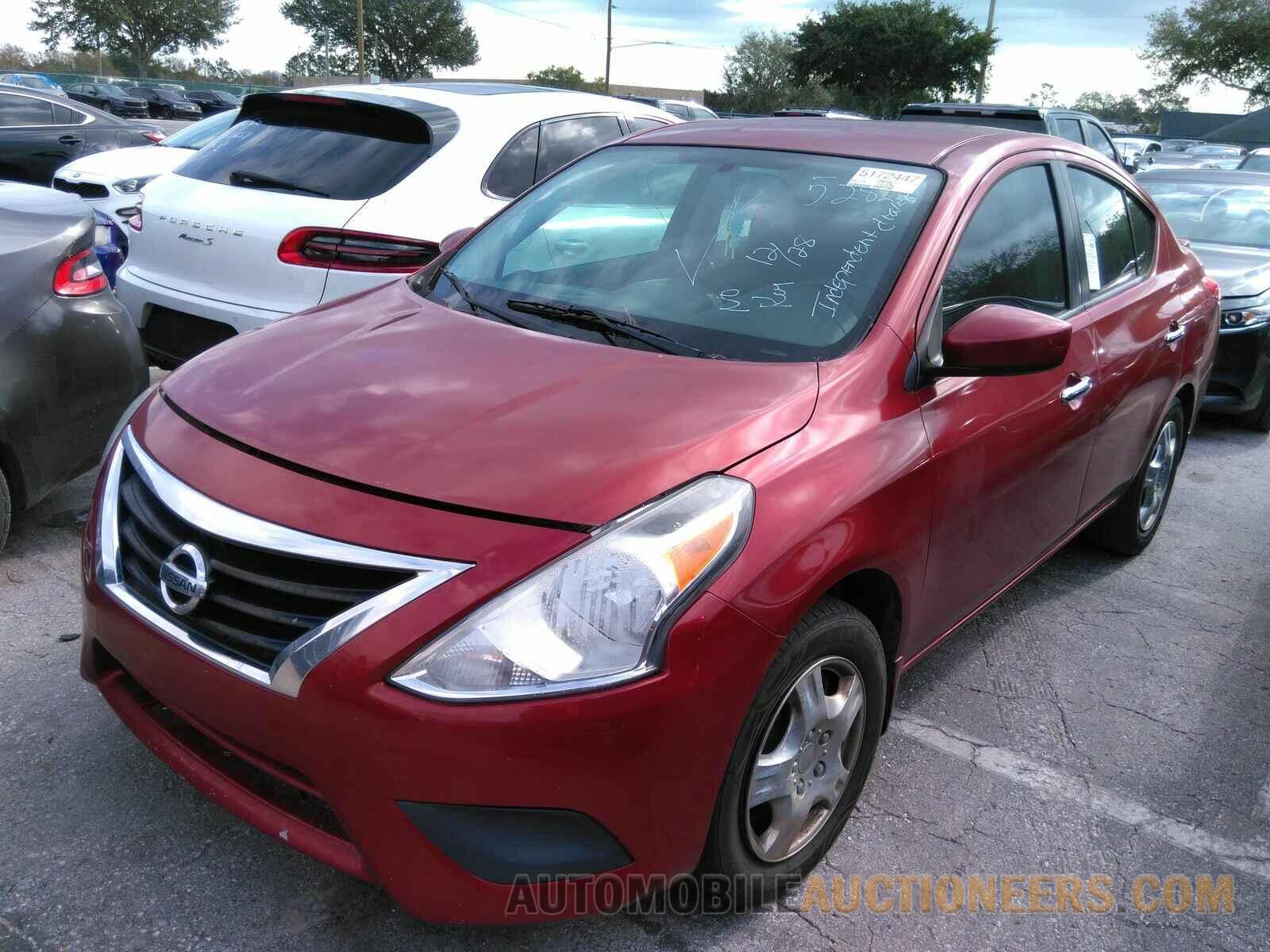 3N1CN7AP4GL865282 Nissan Versa 2016