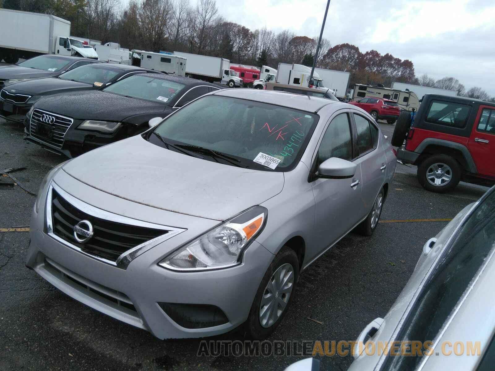 3N1CN7AP4HK434710 Nissan Versa Sedan 2017