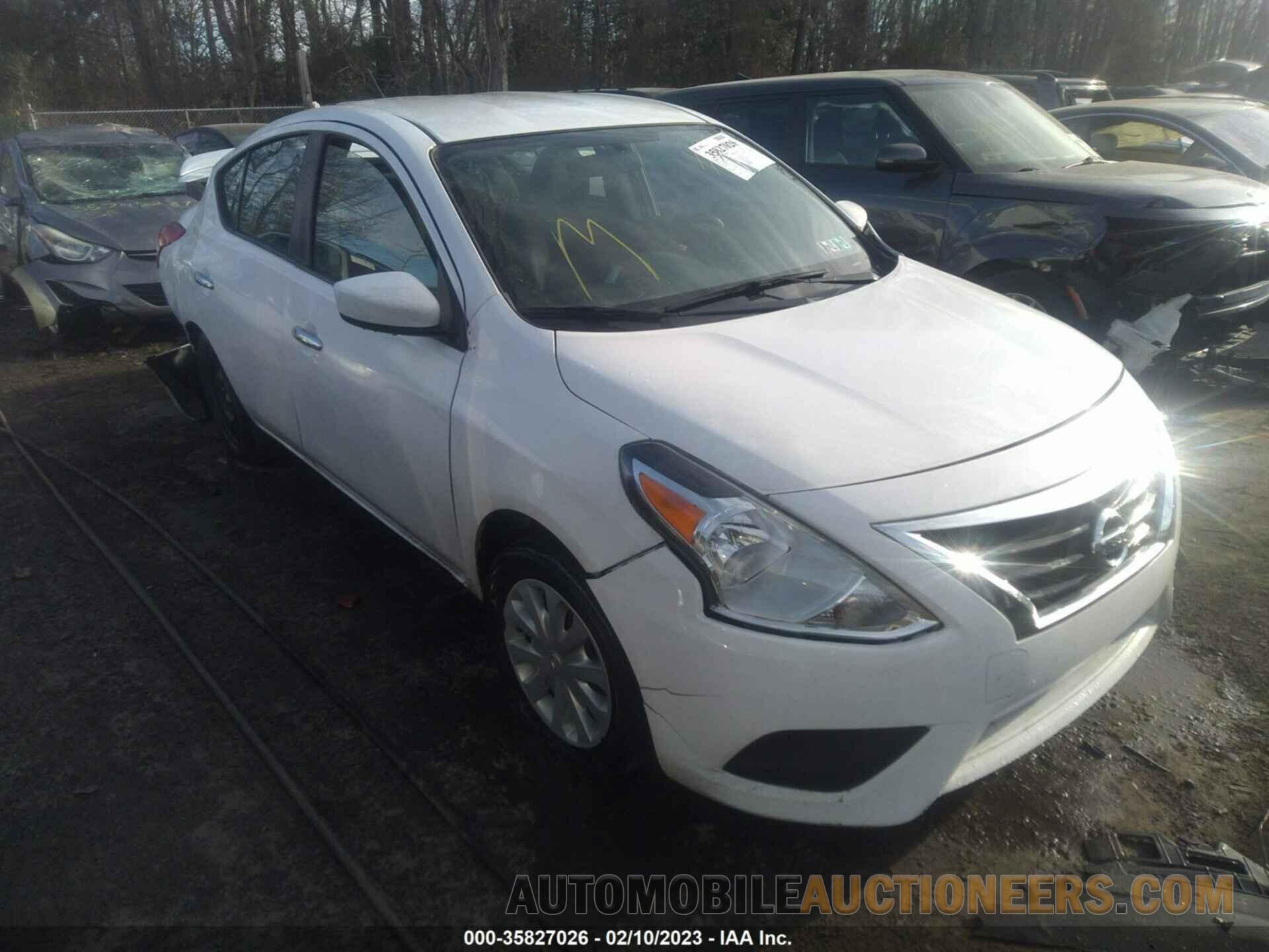 3N1CN7AP4KL833859 NISSAN VERSA SEDAN 2019