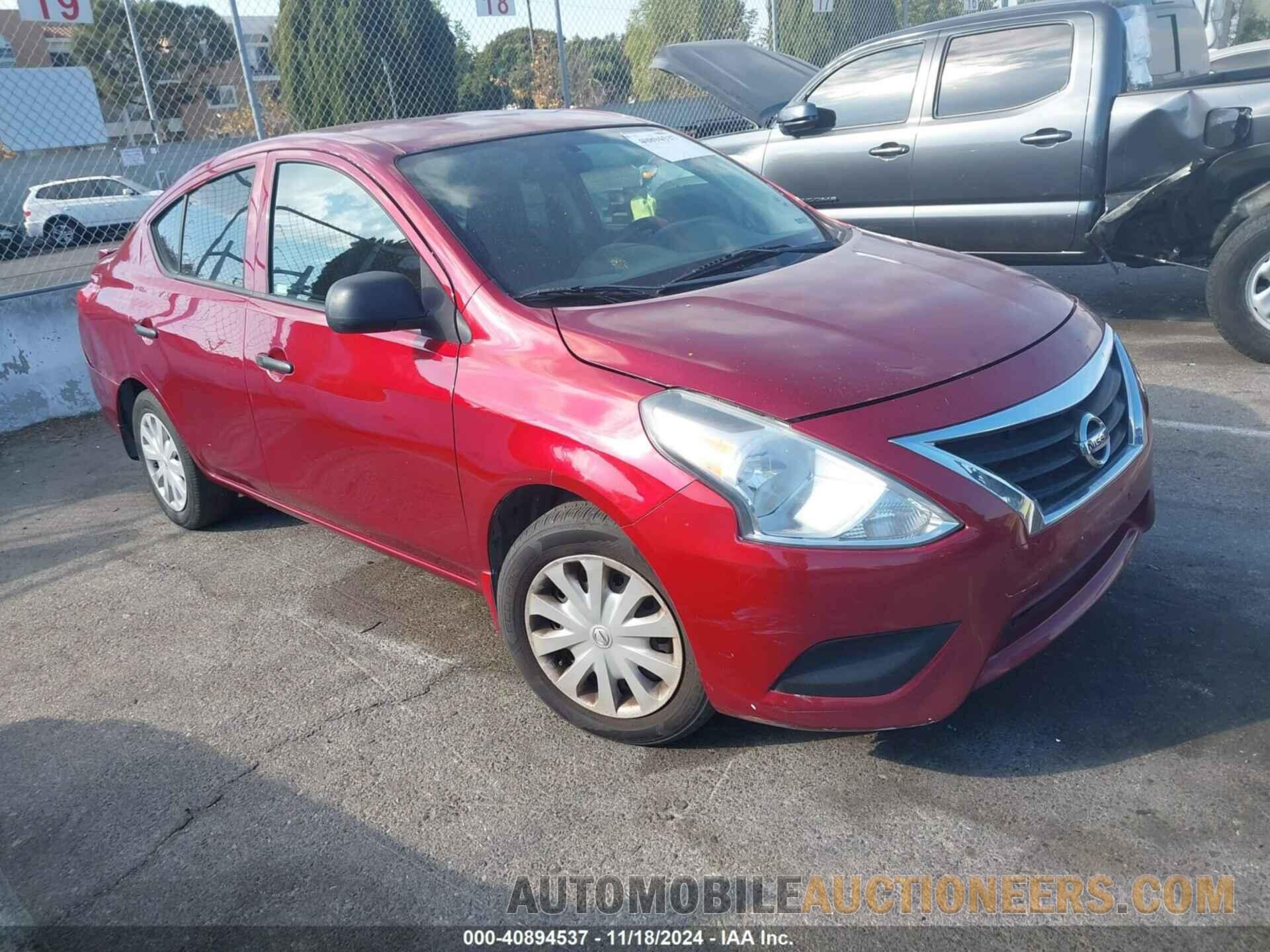 3N1CN7AP5FL809544 NISSAN VERSA 2015