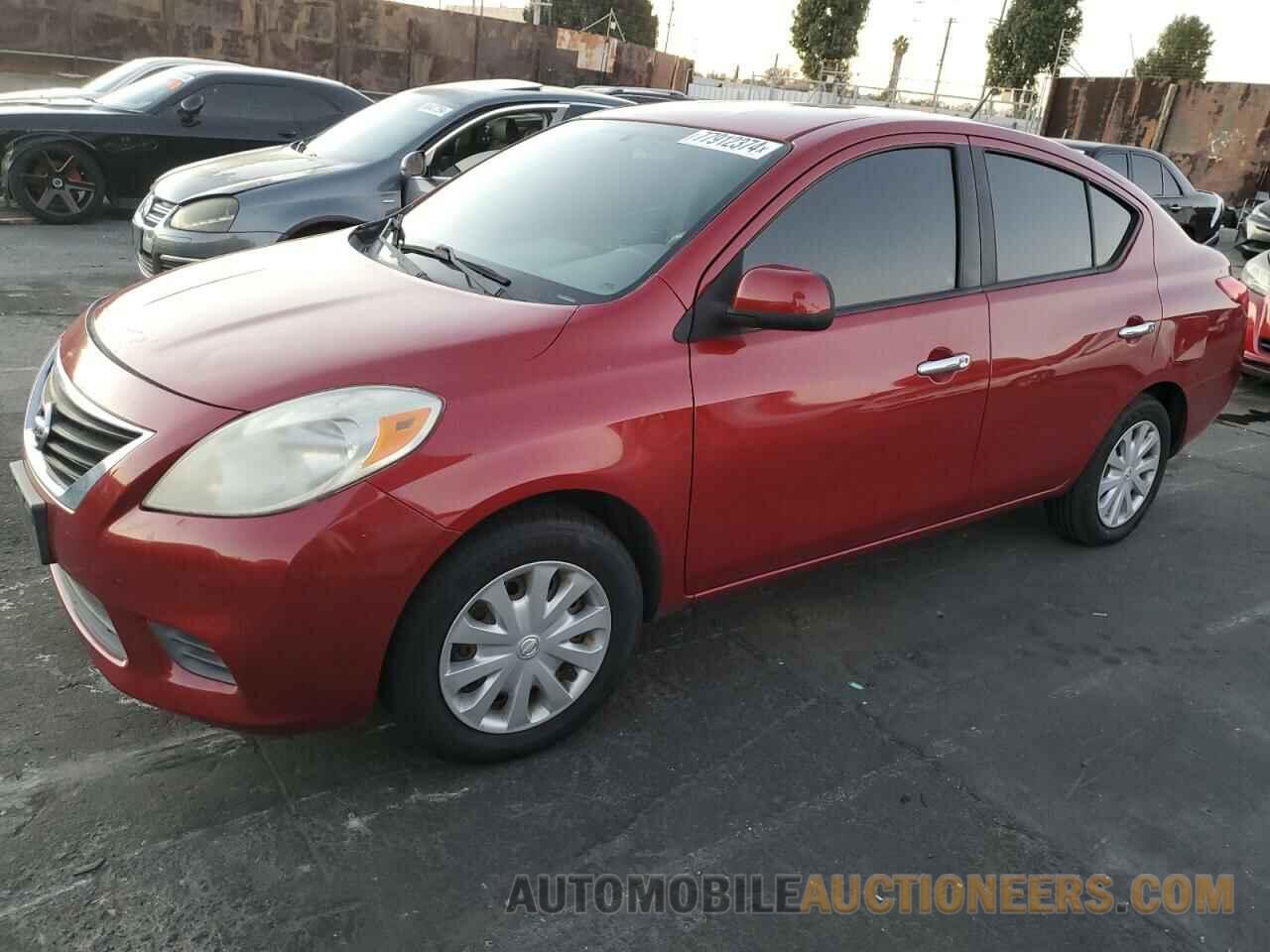 3N1CN7AP6CL810309 NISSAN VERSA 2012