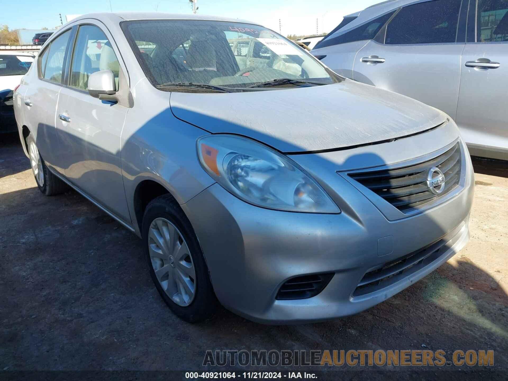 3N1CN7AP6CL853290 NISSAN VERSA 2012