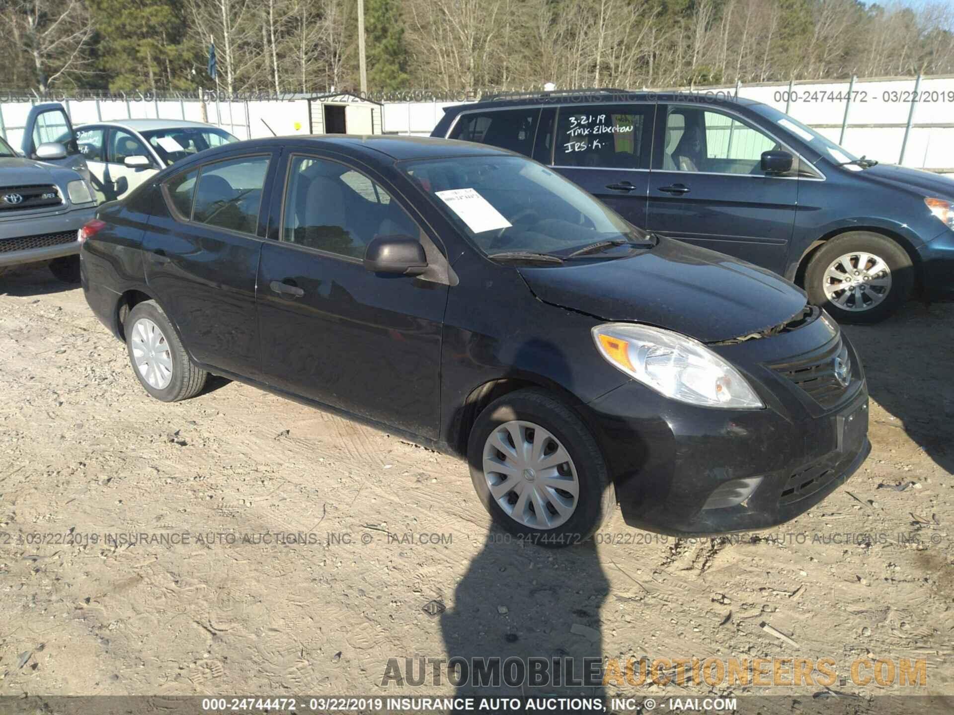 3N1CN7AP6DL874500 NISSAN VERSA 2013