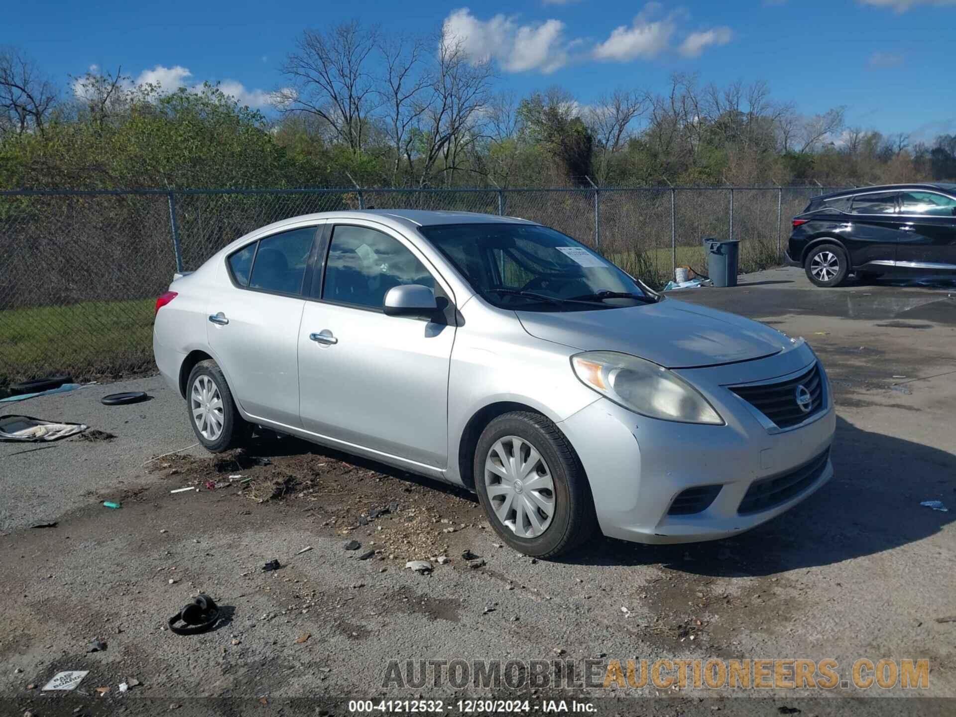 3N1CN7AP6EL870836 NISSAN VERSA 2014