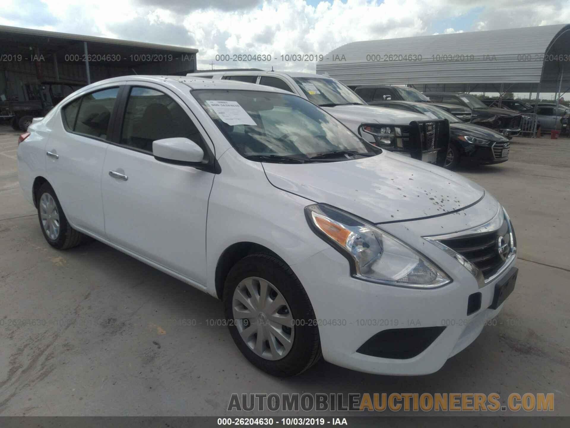 3N1CN7AP6KL841624 NISSAN VERSA 2019