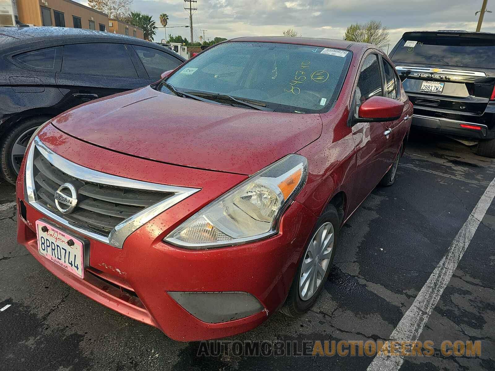 3N1CN7AP6KL845740 Nissan Versa Sedan 2019