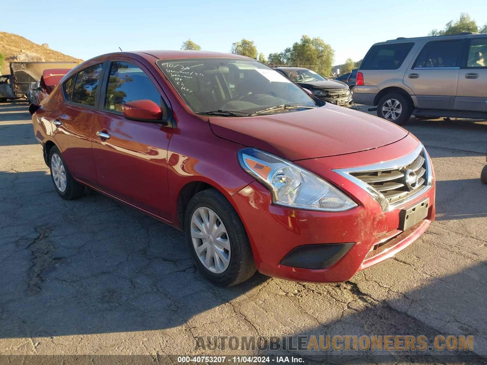 3N1CN7AP7KL850199 NISSAN VERSA 2019